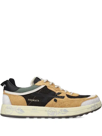 Premiata Nous Appliqué Sneakers In Multi