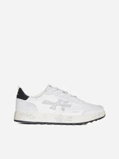 Premiata Sneakers Sneaker In Gris,blanc