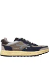 Premiata Nous Logo-appliqué Sneakers In Blue