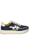 Premiata Blue Low-top Shoes With Resilient Design In Blue