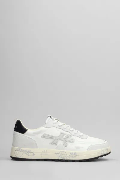 PREMIATA NOUS SNEAKERS IN WHITE LEATHER