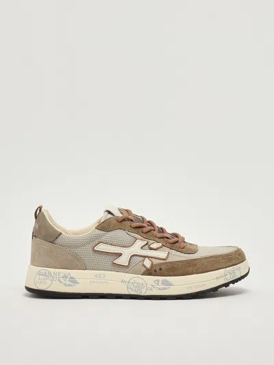 Premiata Nous Var. 7724 Sneaker In Neutral