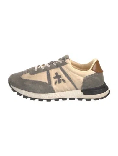 Pre-owned Premiata Nylon Colorblock Pattern Sneakers In Multicolor