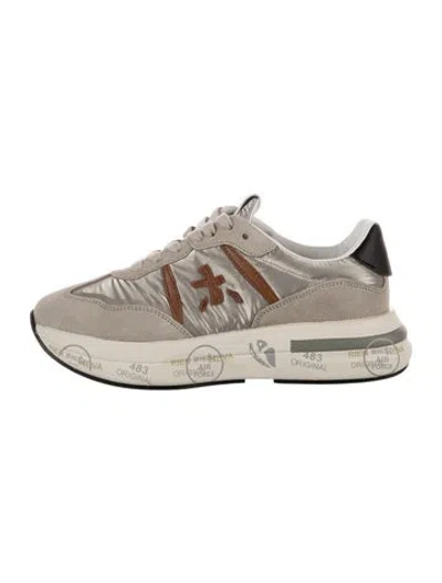 Pre-owned Premiata Nylon Sneakers In Neutrals