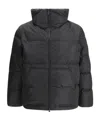 Premiata Padded Nylon Down Jacket In Gray