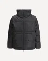 Premiata Padded Nylon Down Jacket In Black