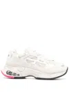 Premiata Panelled-mesh Low-top Sneakers