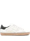 Premiata Perforated-detail Leather Sneakers In White
