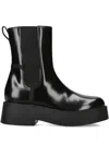 Premiata Platform Ascot Boots In Black