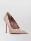 Premiata Pointed Toe Stiletto Heel Patent Pumps In Neutral