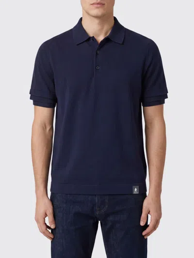 Premiata Polo Shirt Men Color Blue In Black