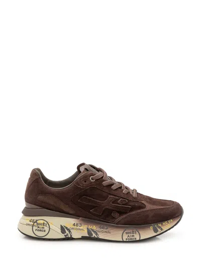 Premiata Premium Designer Sneaker In Brown