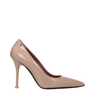 Premiata Prized Women's Décolleté Glossy Pink/dusty Pink In Neutral