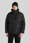 Premiata Puffer In Black Nylon In Black