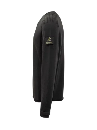 Premiata Pullover Printemiata Mini With Logo Detail In Black