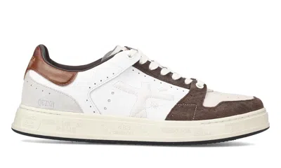 Premiata Quinn In White Brown