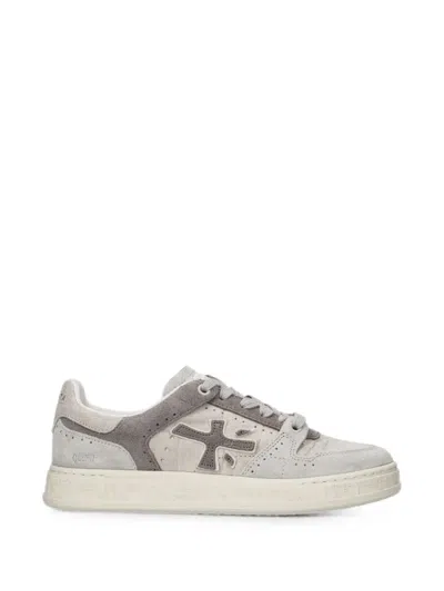 Premiata Quinnd 8646 Sneakers In Neutral