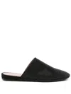 Premiata Rhinestone-embellished Mules In Black