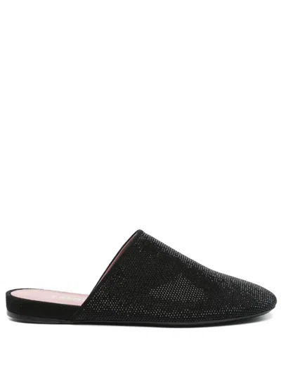PREMIATA RHINESTONE-EMBELLISHED MULES