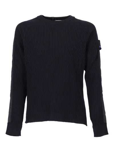 PREMIATA RIBBED CREW NECK NYLON
