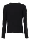 Premiata Ribbed Crew-neck Sweater In Black