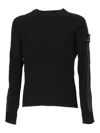 Premiata Ribbed Crew-neck Sweater In Black