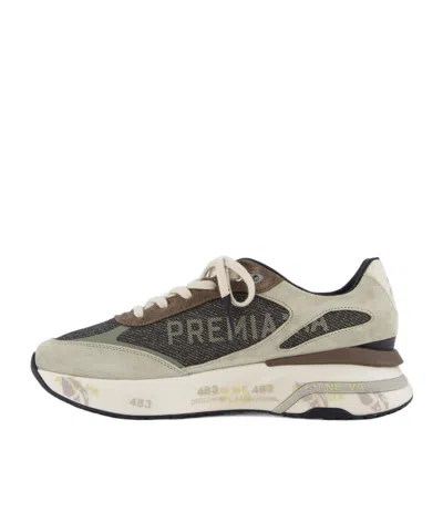 Premiata Round-head Sneakers In Nude