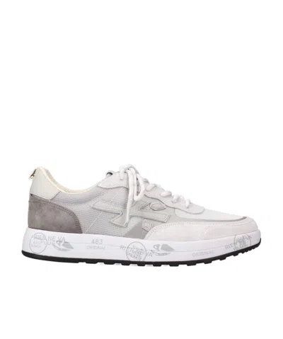 Premiata Round-head Sneakers In White
