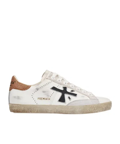 Premiata Round-headed Professional Sports Shoes In Nude
