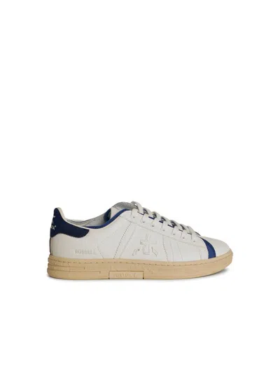 Premiata 'russel' White Leather Sneakers