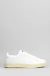 Premiata Russell Sneakers In White Leather