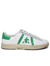 PREMIATA RUSSELL' WHITE LEATHER SNEAKERS