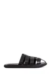 Premiata Man Black Sandals & Slides