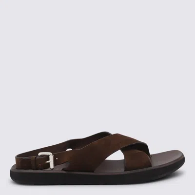 PREMIATA SANDALS BROWN