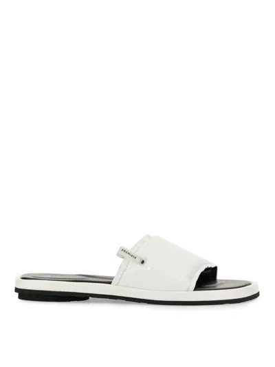 Premiata Slide Sandal In White