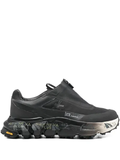 PREMIATA SCILIAR ZIP-DETAIL SNEAKERS