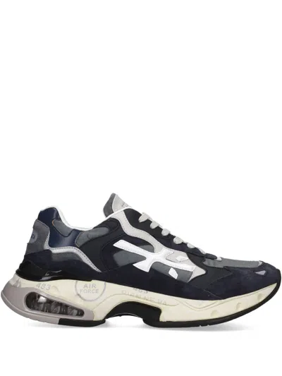 Premiata Sharky Sneakers In Black