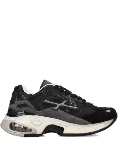 Premiata Sharkyd 429 Sneakers In Black