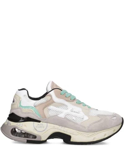 Premiata Sharkyd Sneakers In Neutral