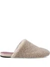 Premiata Shearling Slippers In Multi