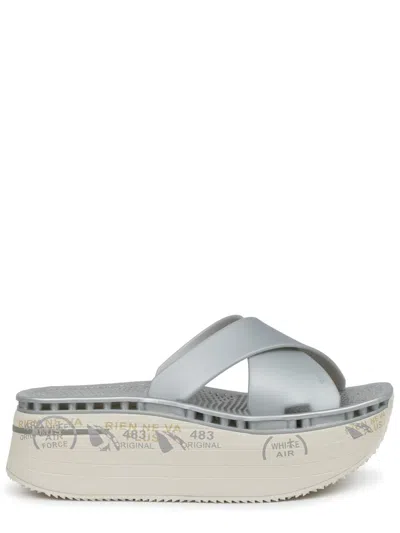 PREMIATA PREMIATA SILVER TPU SNEAKER