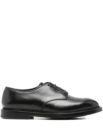 Premiata Smooth Leather Callo Laced Shoes In Black