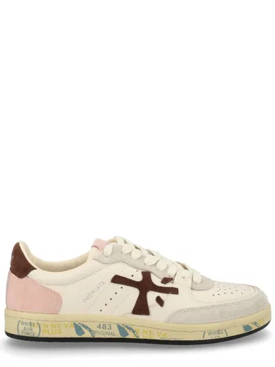 Premiata Sneaker "bsktclad" In White