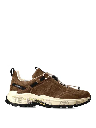 Premiata Sneaker Cross 02 382 Marrone Uomo In Brown