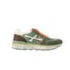 Premiata Mick 7244 Suede And Nylon Sneaker