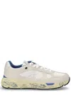 Premiata White Solid Mase-25 Sneakers In Metallic