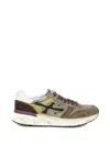 Premiata Sneaker Mick 7717 Military Green In Multi