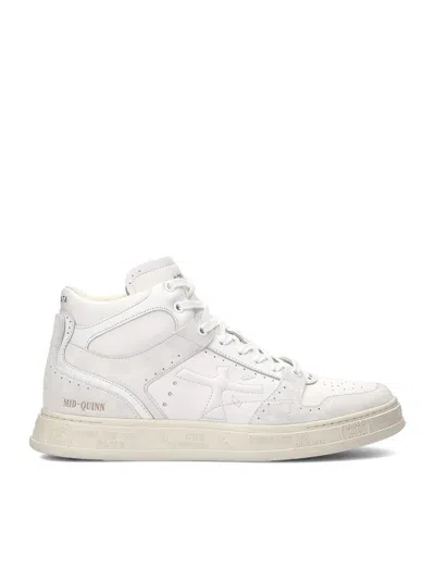 Premiata Midqinnd Sneakers In White