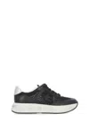 Premiata Mesh Panel Sneakers Metallic Accent