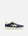 Premiata Blue Low-top Shoes With Resilient Design In Blue